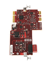 Rockwell 20-750-S3 option module circuit board for Networked Safe Torque Off, compatible with PowerFlex 755 and 755T.